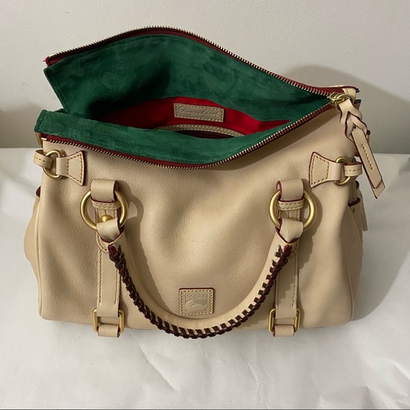 Dooney & Bourke Florentine Satchel Bone Small - Picture 8 of 11